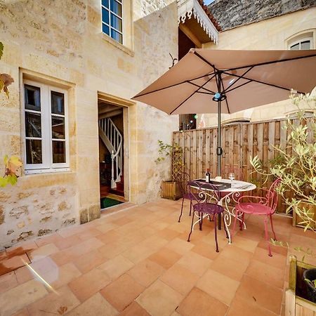 Logis Loiseau Avec Terrasse Lejlighed Saint-Émilion Eksteriør billede