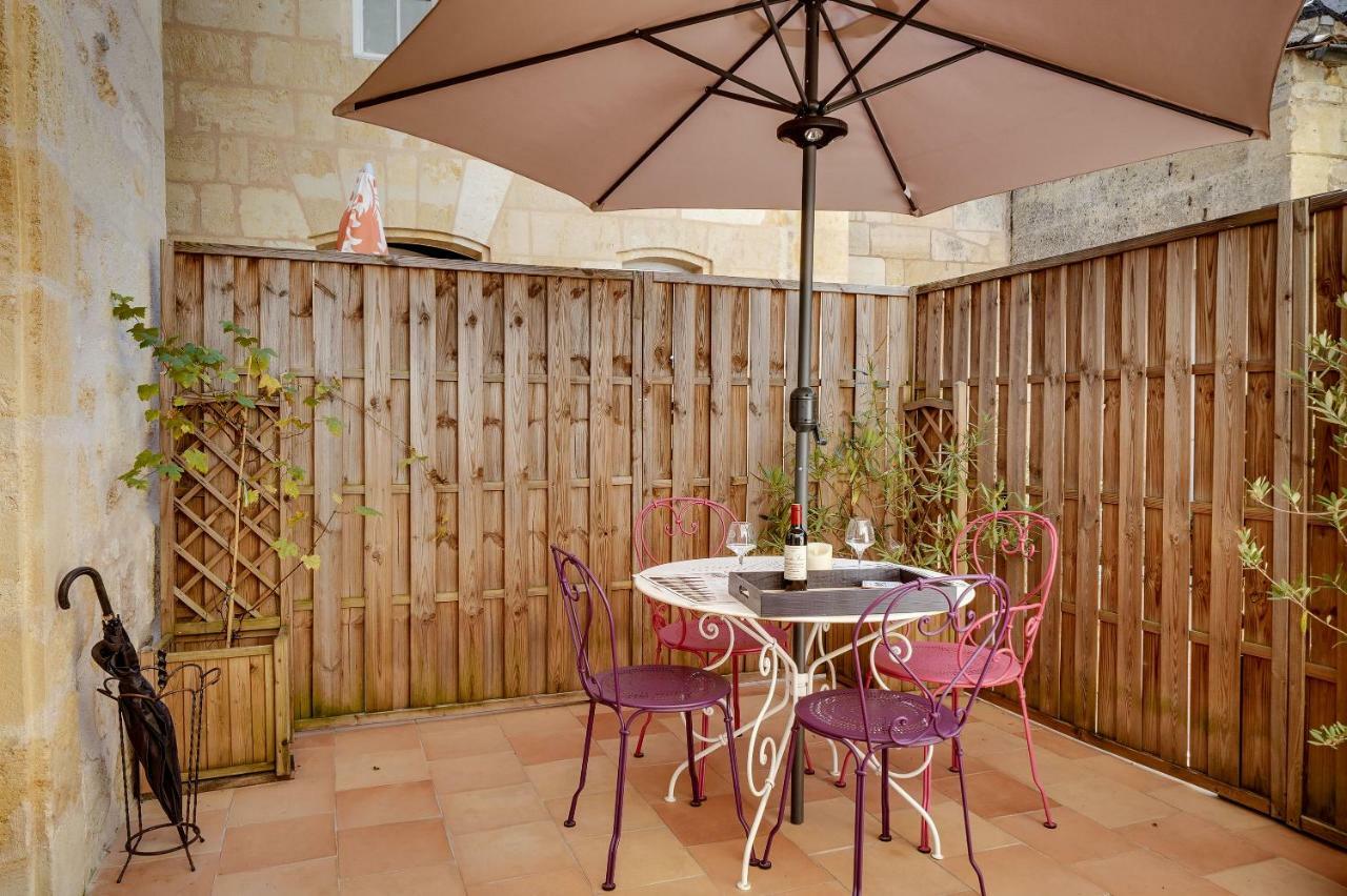 Logis Loiseau Avec Terrasse Lejlighed Saint-Émilion Eksteriør billede