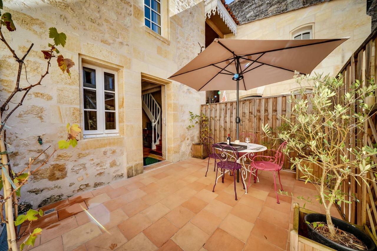 Logis Loiseau Avec Terrasse Lejlighed Saint-Émilion Eksteriør billede